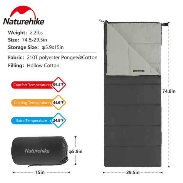 Naturehike Sleeping Bag - Image 9